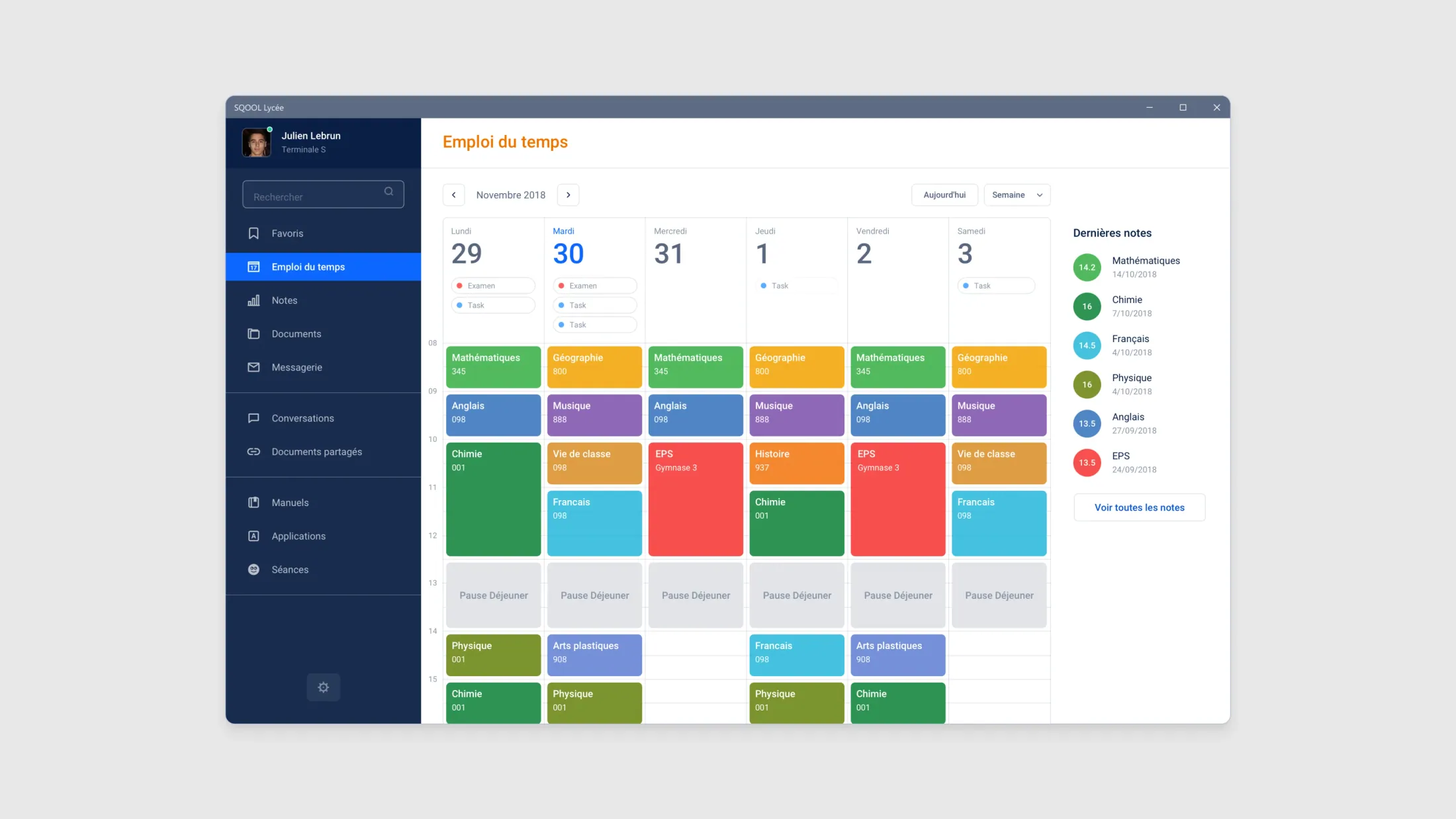 Hi SQOOL — UI